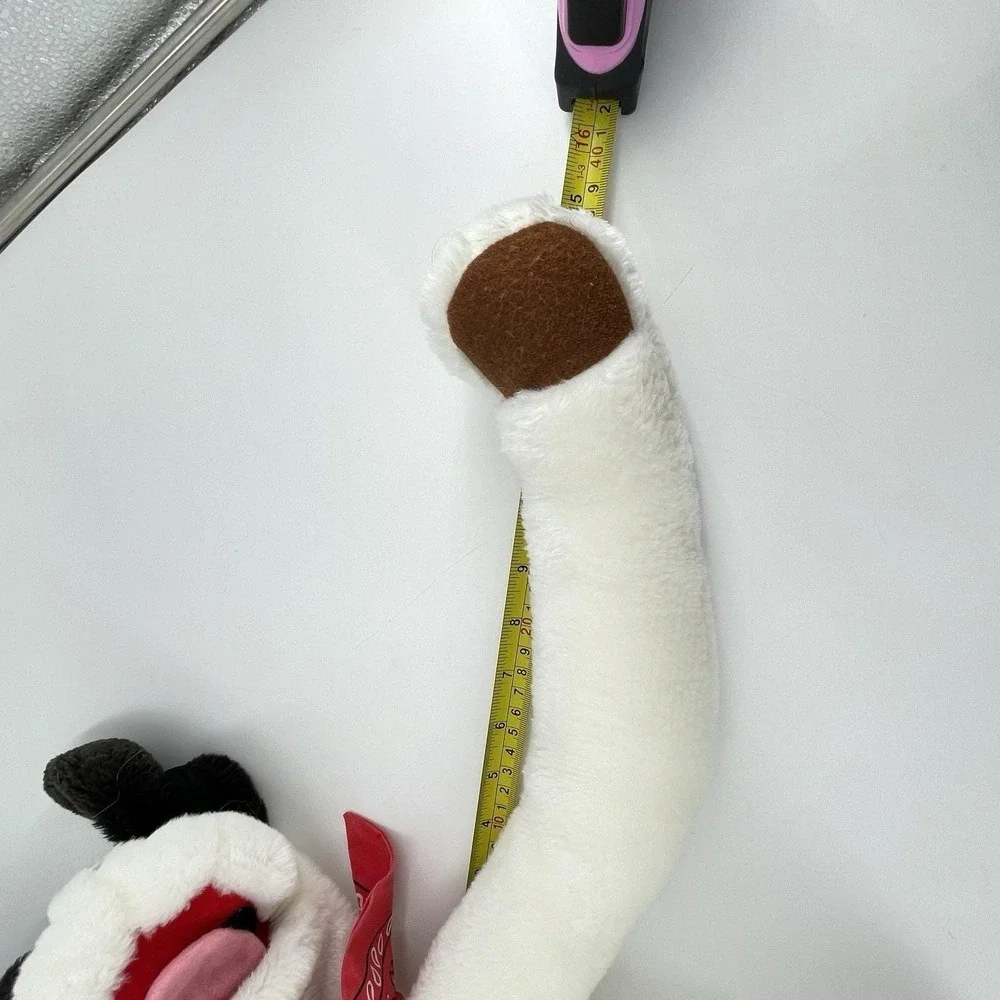 Vtg Ralf the Barking Dog 1992 Toy Biz Hanging Hugging Puppet Plush Red Bandana